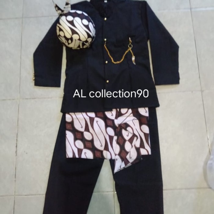 Jual Baju Adat Basofi Hitam Anak Atau Baju Cak Surabaya 