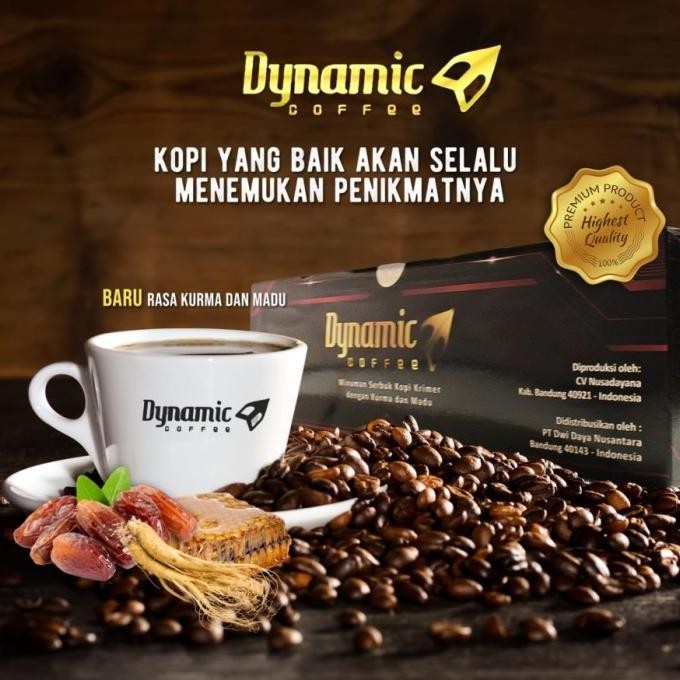 Jual Coffee Dynamic Kopi Dinamik 5 Sachets Original | Shopee Indonesia