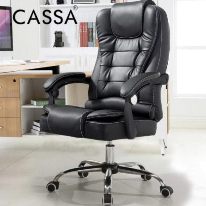 Jual Kursi Direktur / Kursi Gaming / Kursi Kerja Kantor + Footrest