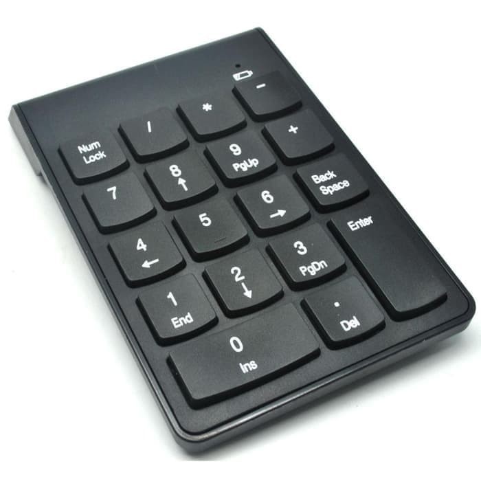 Jual Keypad Numeric Wireless 2.4Ghz 10M Num Lock Pad Keyboard Angka ...