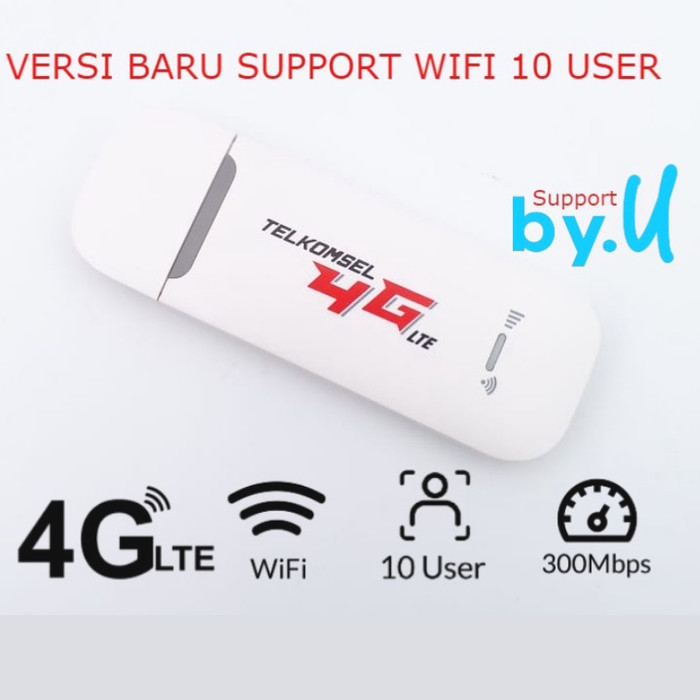 Jual Modem Usb - Modem Wifi 4G / Mifi Flash 300 Mbps (Unlock All Gsm 4G ...