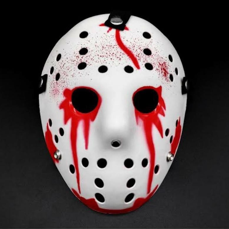 Jual HJK Topeng Jason Voorhes Friday 13th Bloody Mask Halloween Party ...