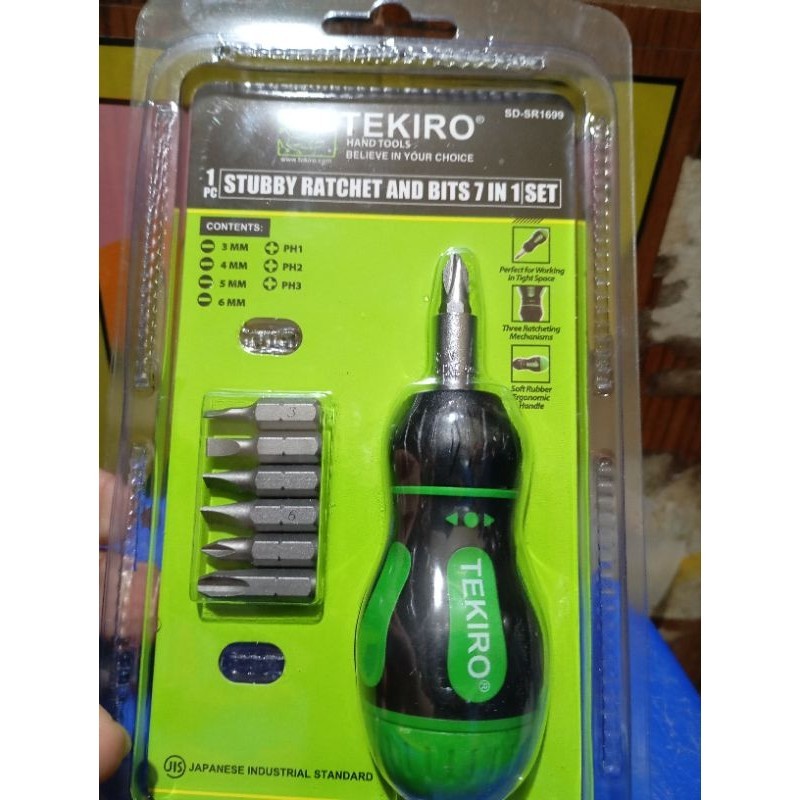 Jual obeng rachet tekiro mini | Shopee Indonesia
