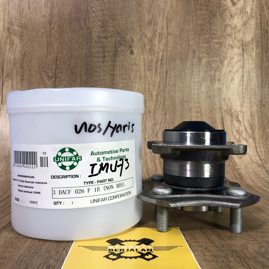 Jual Bearing Roda Belakang Vios Gen 1 / Yaris (NON ABS) -Laher Roda ...