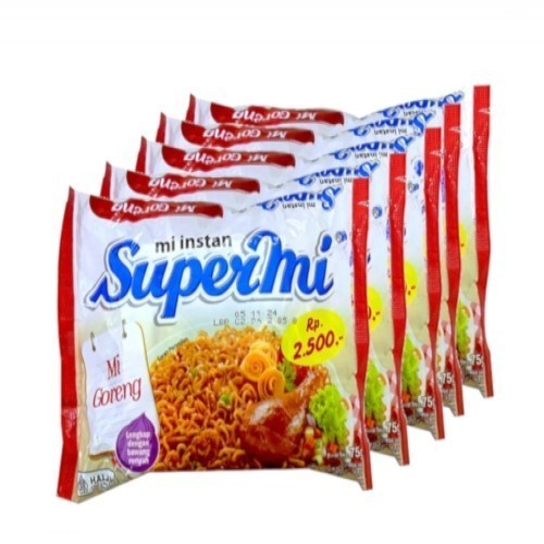 Jual S05401 SUPERMI GORENG MIE INSTANT 75GR MAJU BERSAMA (20250601 ...