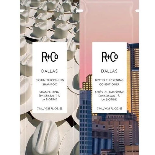 Jual _ - original R+Co Dallas Thickening Shampoo + Conditioner | Shopee ...