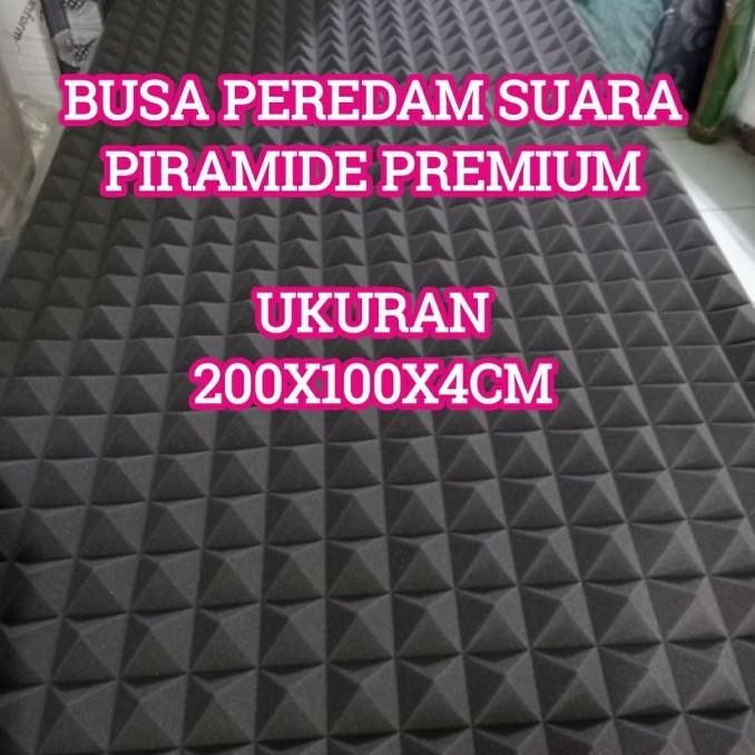 Jual Busa Peredam Suara Ruangan Piramide | Acoustic Foam Pyramid ...