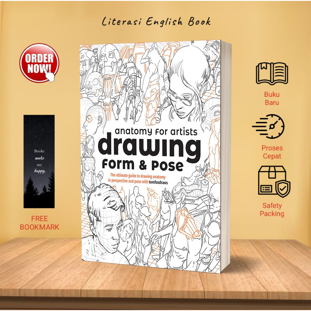 Jual Anatomy for Artists: Drawing Form & Pose by Tom Fox | Shopee Indonesia