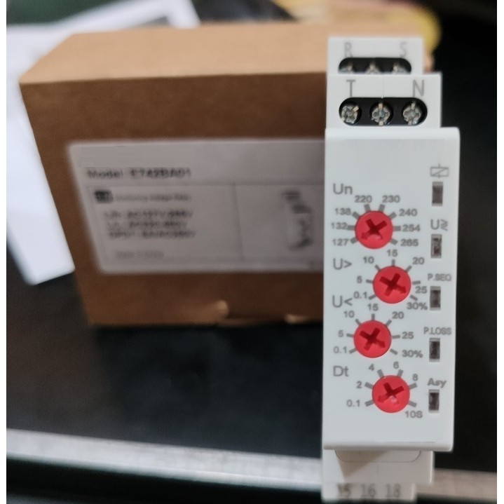 Jual PHASE FAILURE RELAY, PHASE SEQUENCE PROTECTOR WITH LED SIGNALING ...