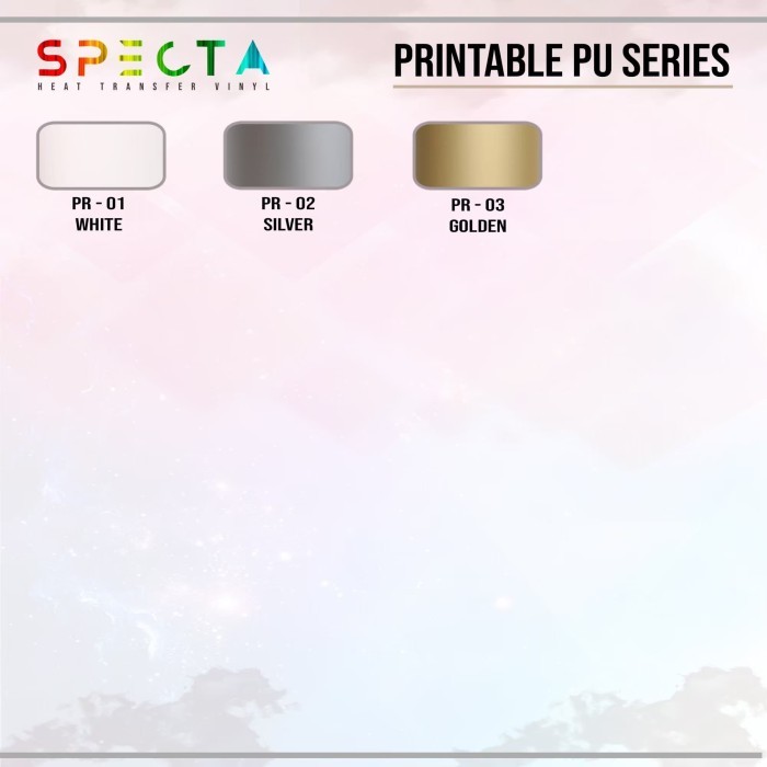 Jual Spectaflex Polyflex Printable Pu Korea Original Pr-01 Vinyl ...