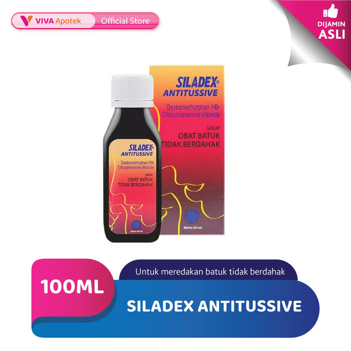 Jual Siladex Antitussive Sirup untuk Mengatasi Batuk Kering (100 ml ...