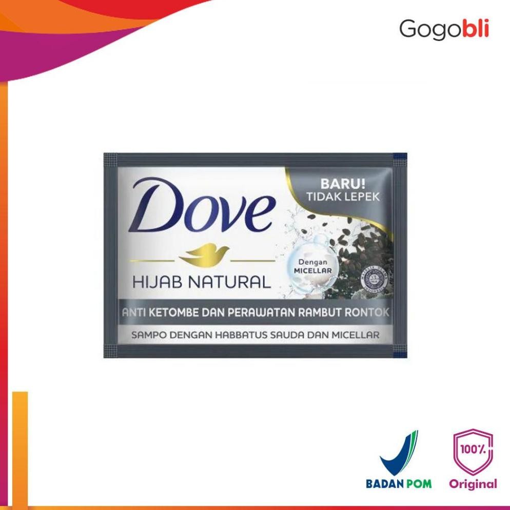 Jual Dove Hijab Natural Sampo Anti Ketombe dan Perawatan Rambut Rontok ...