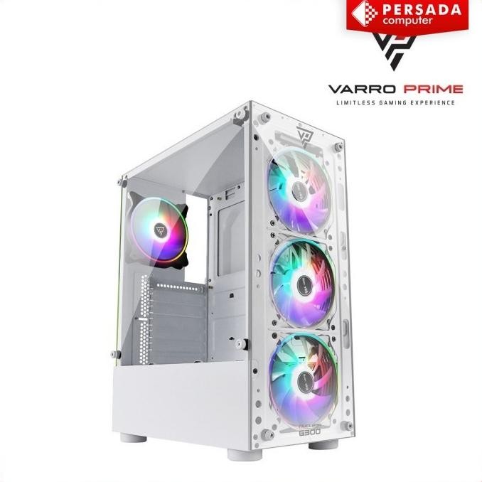 Jual CASING GAMING VARRO PRIME NUCLEAR G300 + 3 FAN RGB | Shopee Indonesia