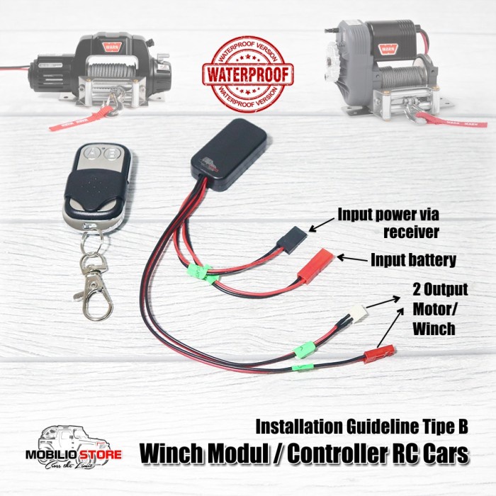 Jual PROMO!!! ACTIVE WINCH MODULE SPEED CONTROLLER RC ADVENTURE WITH ...