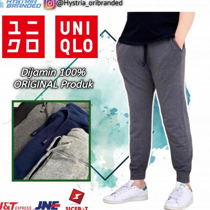 Jual Jogger Uniqlo Original Asli Joger Pria Celana Training