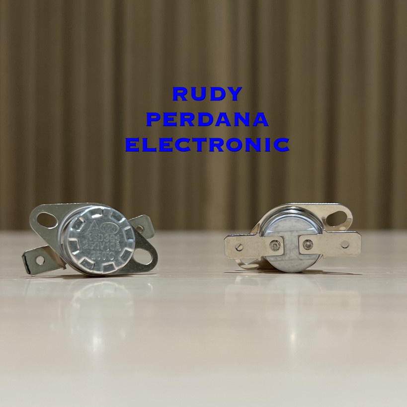 Jual THERMOSTAT TERMOSTAT TERMOFUSE KSD-301 250V 10A 250°C KERAMIK sre ...