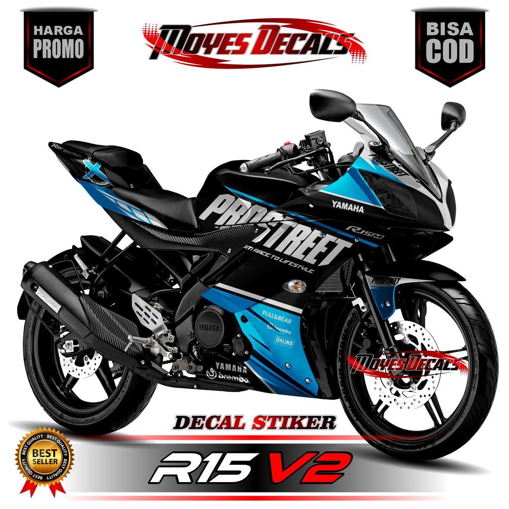 Jual Decal R15 V2 Full Body Dekal R15 V2 Stiker R15 V2 Full Body Keren ...