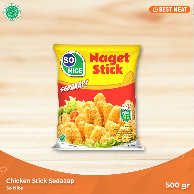 Jual Nugget Stick Ayam Sedap So Nice 500 Gr Shopee Indonesia