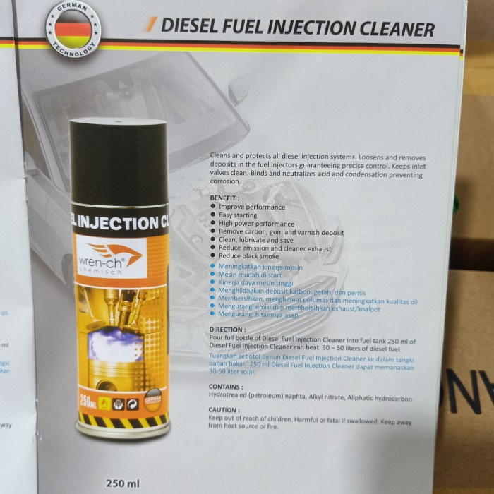 Jual Diesel/Disel Fuel Injection/Fuel System Injector Cleaner (250ml ...