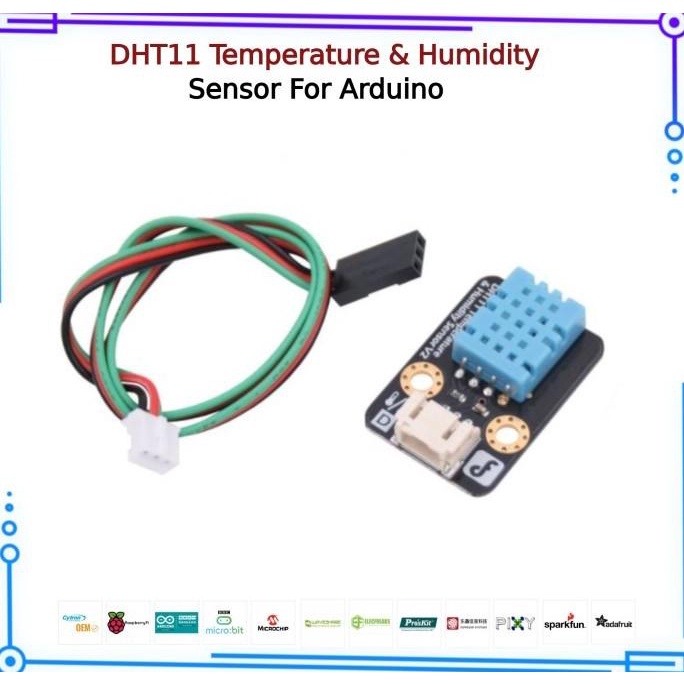 Jual DFRobot Gravity: DHT11 Temperature & Humidity Sensor For Arduino ...
