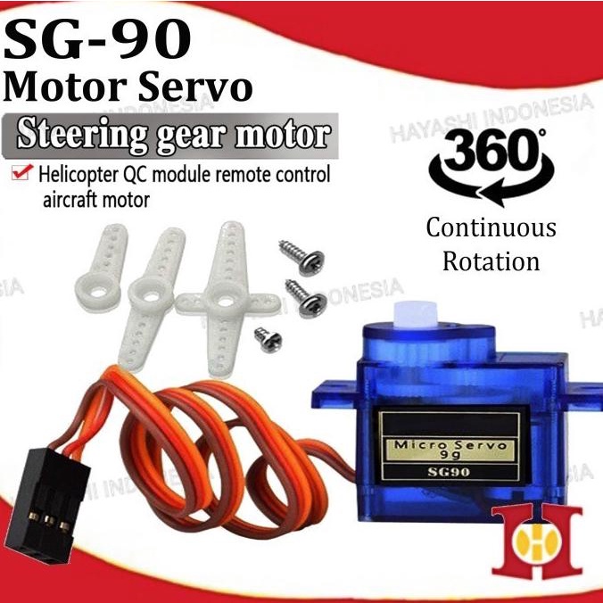 Jual Motor Micro Mini Servo Tower Pro SG90 SG-90 9G Arduino Plastic ...