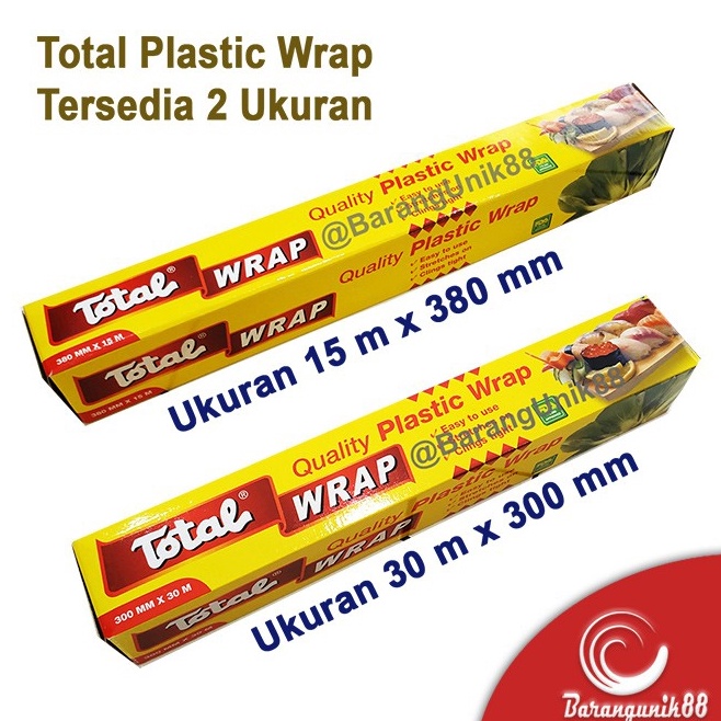 Jual Ready Kmu Total Plastic Wrap Plastik Wraping Pembungkus Sayur Atau