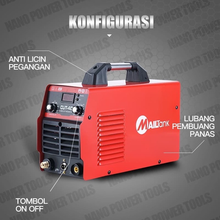 Jual Mailtank Cut Mesin Las Plasma Cutting Potong Plat Cut Besi Angin Shopee Indonesia