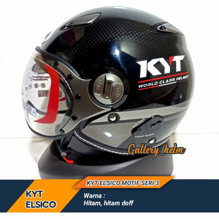 Jual Helm Kyt Elsico Motif Seri Helm Kyt Retro Shopee Indonesia