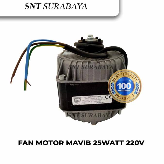 Jual FAN MOTOR / DINAMO FAN 25WATT MAVIB FAN CHILLER FREEZER 25 WATT