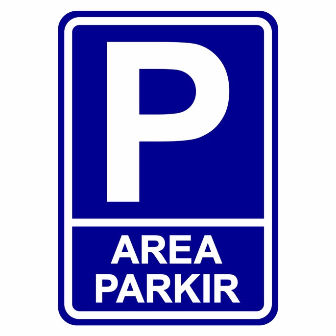 Jual Model baru Rambu Plang Area Parkir 35cm x 50cm Plat Alumunium ...