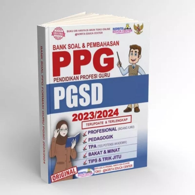 Jual Buku Bank Soal Pembahasan Ppg Pgsd Terupdate Dan