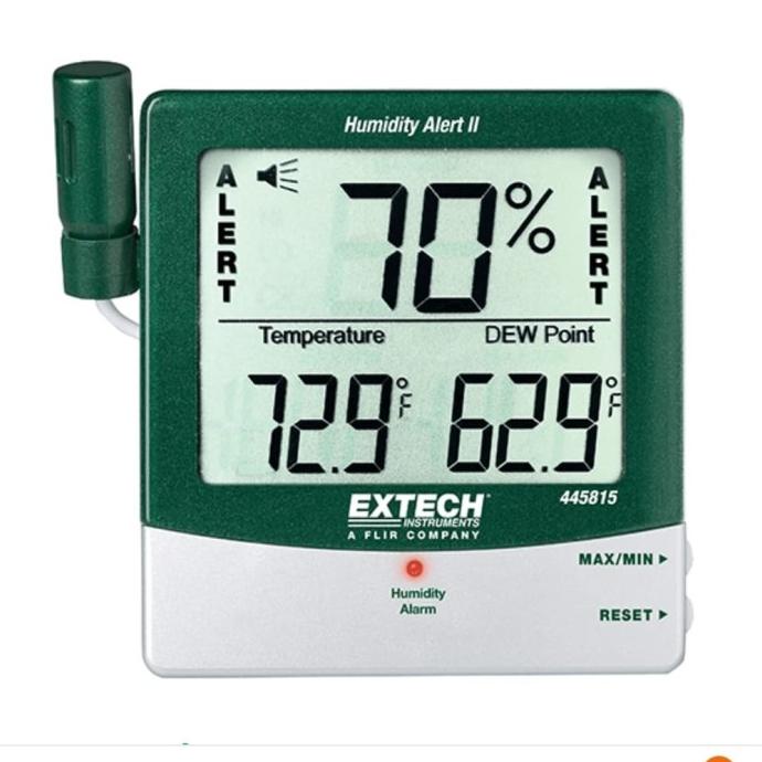 Jual Hygro-Thermometer Humidity Alert with Dew Point 445815 EXTECH ...