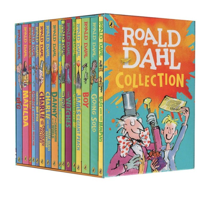 Jual Roald Dahl Collection Box Set / Roald Dahl Book Berkualitas ...