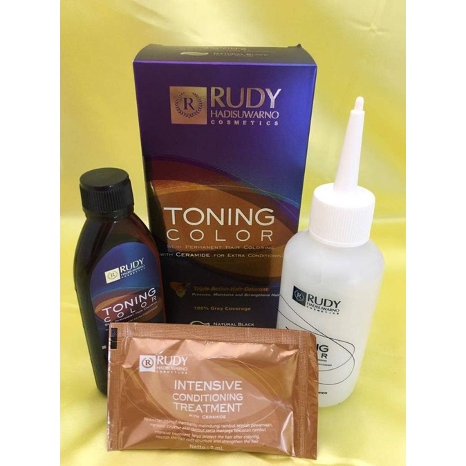 Jual cusss order] RUDY HADISUWARNO Toning Color Semir Rambut 1 set ...