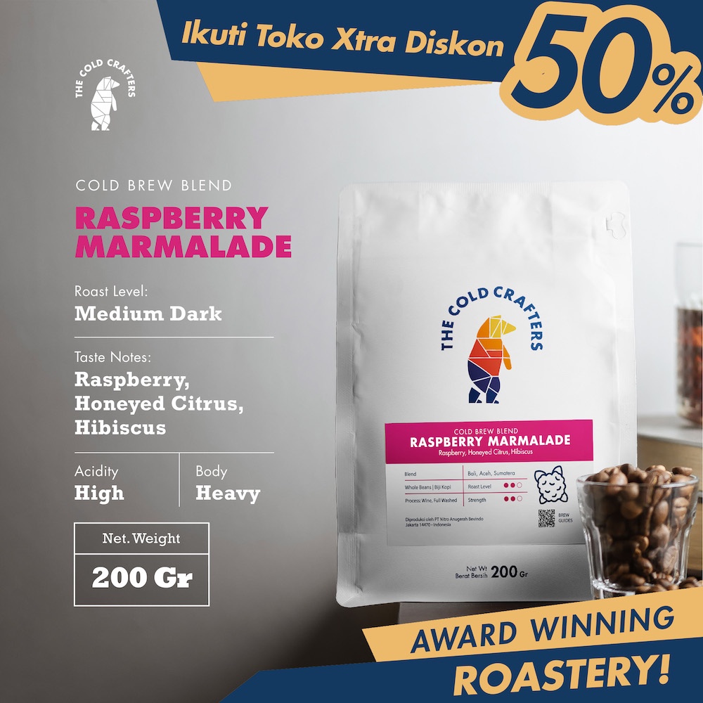 Jual Raspberry Marmalade Arabica Coffee Kopi Arabica Bji Kopi Bubuk ...
