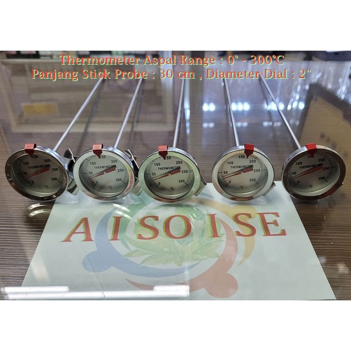 Jual B5 Alat Pengukur Suhu Aspal Suhu Bitumen Thermometer Aspal 0 ...