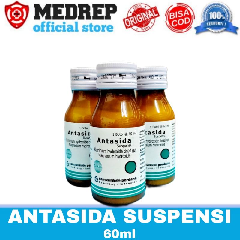 Jual ANTASIDA SUSPENSI 60ml | Shopee Indonesia