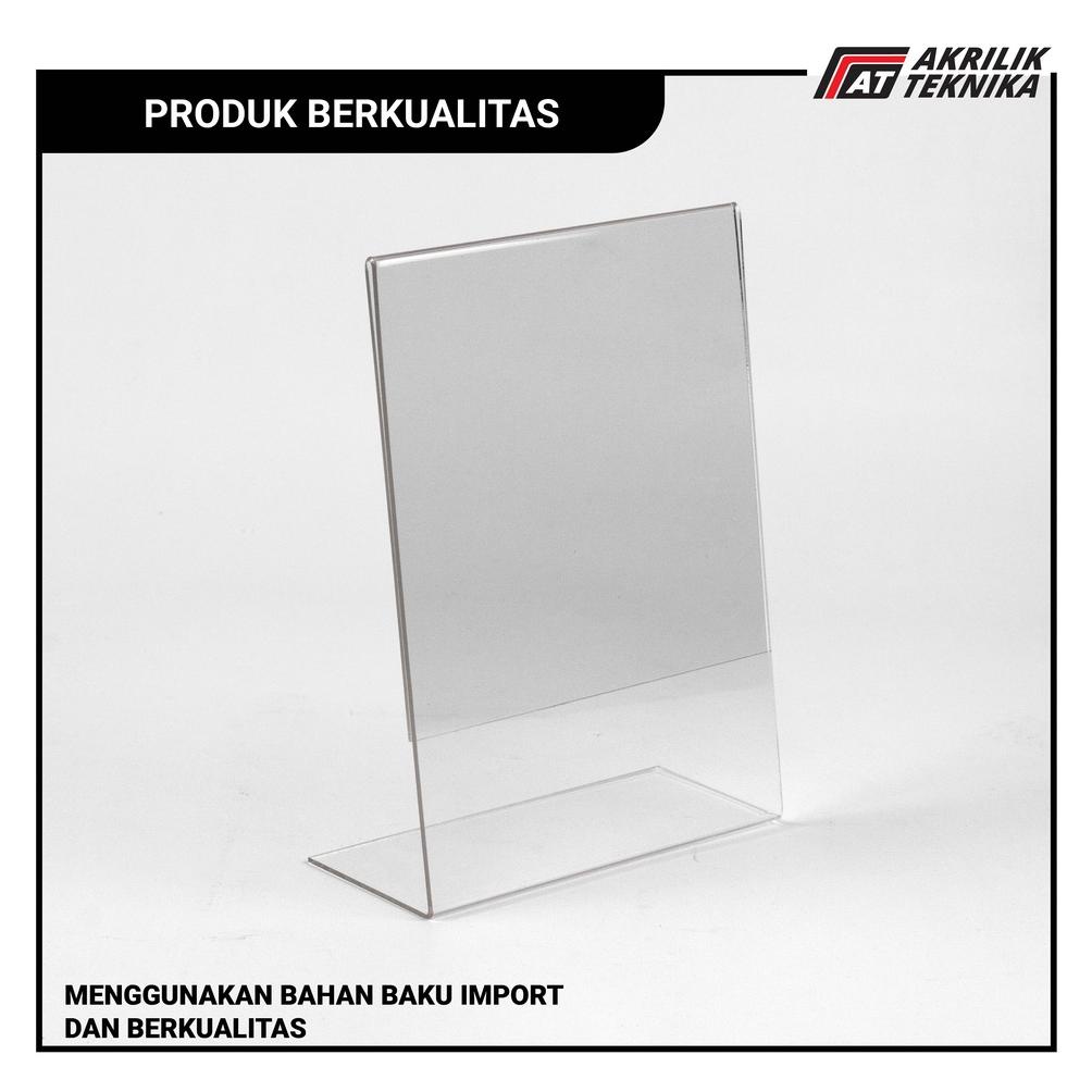Jual Promo Tempat Brosur / Tent Holder / Tent Card Akrilik Display