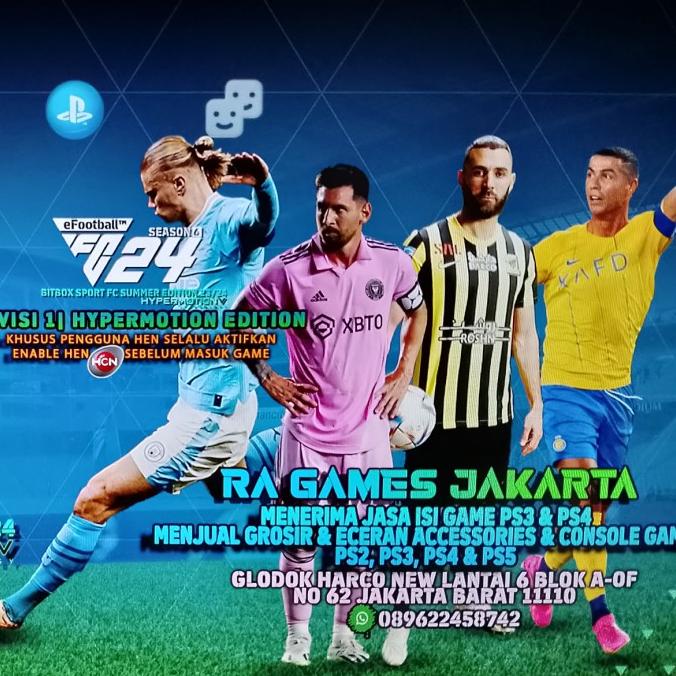 Jual Pes 2024 Ps3 Bitbox Playstation 3 Gdrive Download Pkg File