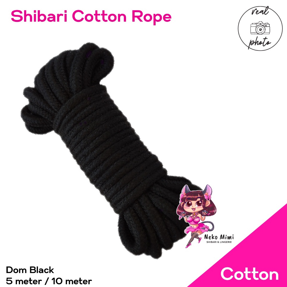 Jual Spesial Lebaran Neko Mimi Tali Impor Shibari Kinbaku Cotton Rope ...