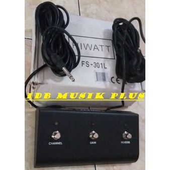 Jual Footswitch Foot Switch 3 Channel Hiwatt Fs301 Fs 301 Original ...