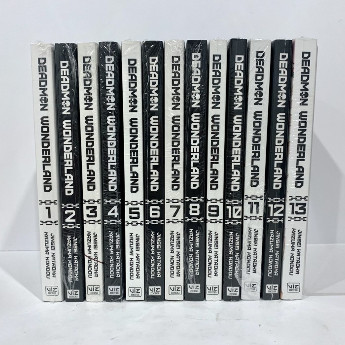 Jual Deadman Wonderland Complete Set vol 113 Viz Media Komik