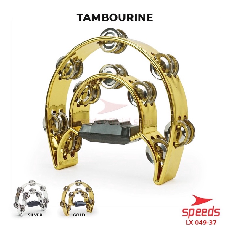 Jual PALING DICARI SPEEDS Alat Musik Tamborin Tambourine Double Ring ...