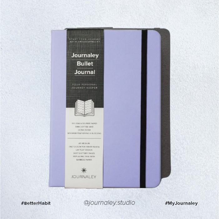 Jual Journaley Bullet Journal Notebook Planner A5 150 Gsm | Baby Lilac ...