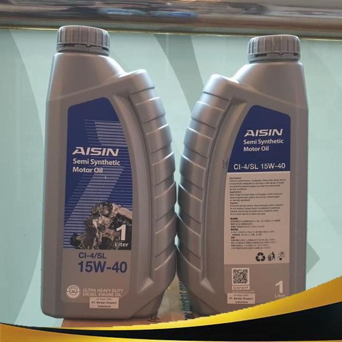 Jual OLI DIESEL OIL ASLI AISIN CL - 4 / SL 15W - 40 SEMI SYNTHETIC ...