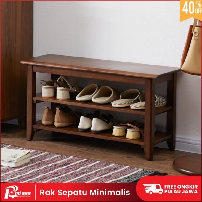 Jual Rak Sepatu / Rak Sepatu Kayu / Rak Sepatu Minimalis / Rak Sepatu ...