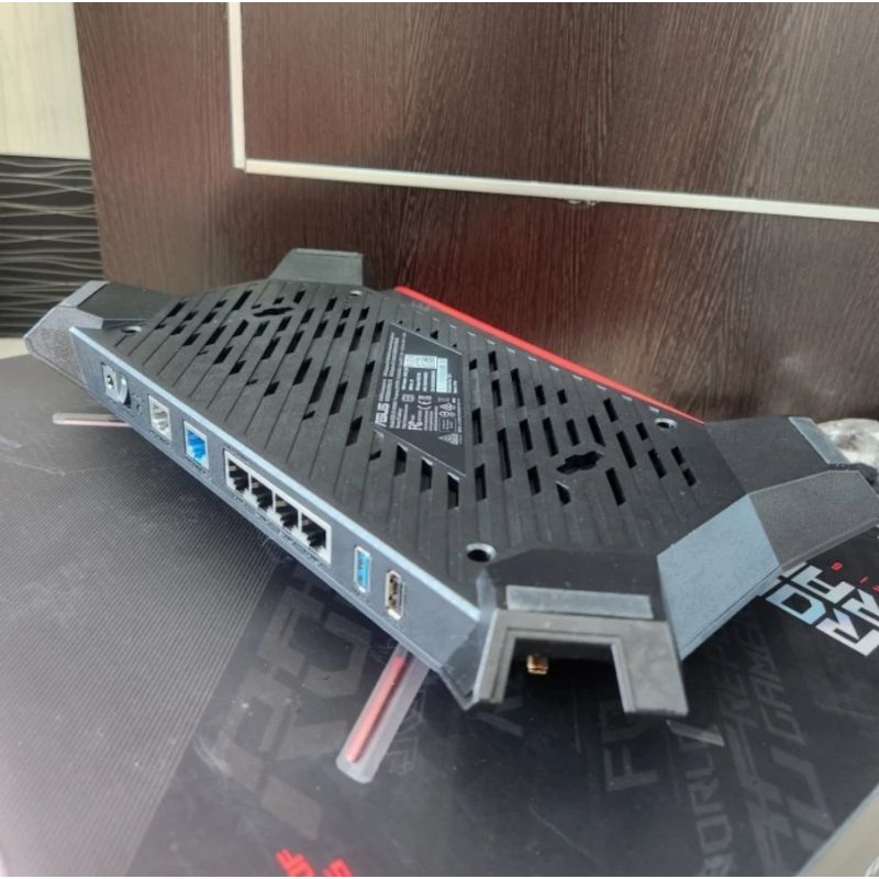 Jual ASUS ROG Rapture WiFi 6 AX Gaming Router GT-AX6000 AiMesh Mesh RGB ...