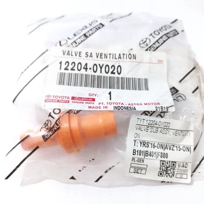 Jual PCV Valve/Valve Ventilation Avanza 2015+|Calya|RUSH 2018+ TOYOTA ...