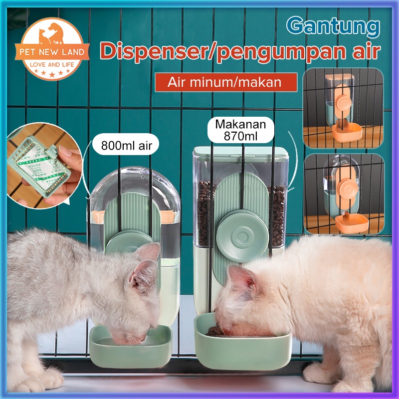 Jual Pet Hanging Cage Feeder/Pet Food Water Dispenser Tempat Makan ...