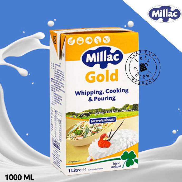 Jual Millac Gold Whipping Cream 1liter Shopee Indonesia